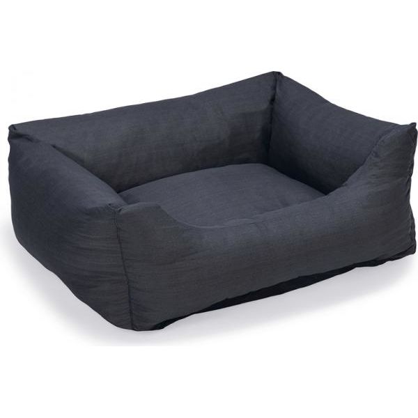 Beeztees Ligbed Sofixa - Hondenmand - Antraciet - 80x70x25 cm | Hondenmanden