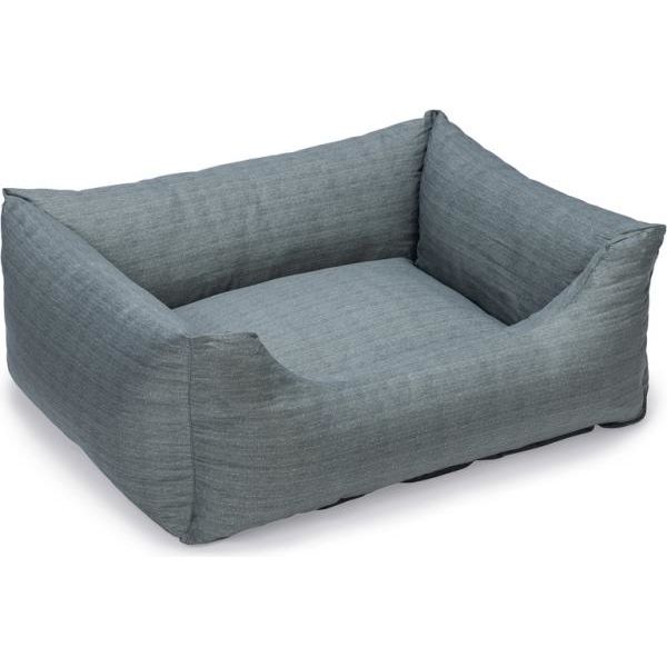 Beeztees Ligbed Sofixa - Hondenmand - Grijs - 80x70x25 cm | Hondenmanden