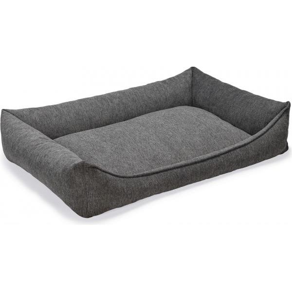 Beeztees Zia - Orthopedische Hondenmand - Grijs - 120x80x23 cm | Hondenmanden