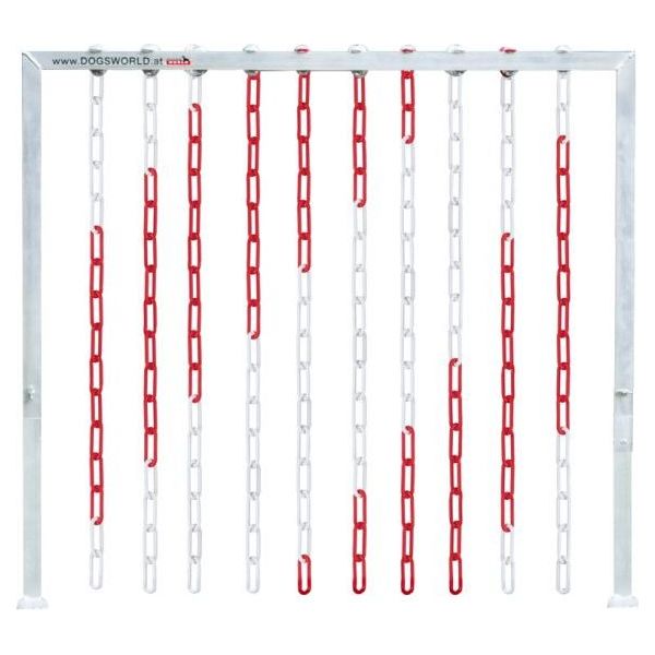 Puppy kettingwand | Veldmateriaal