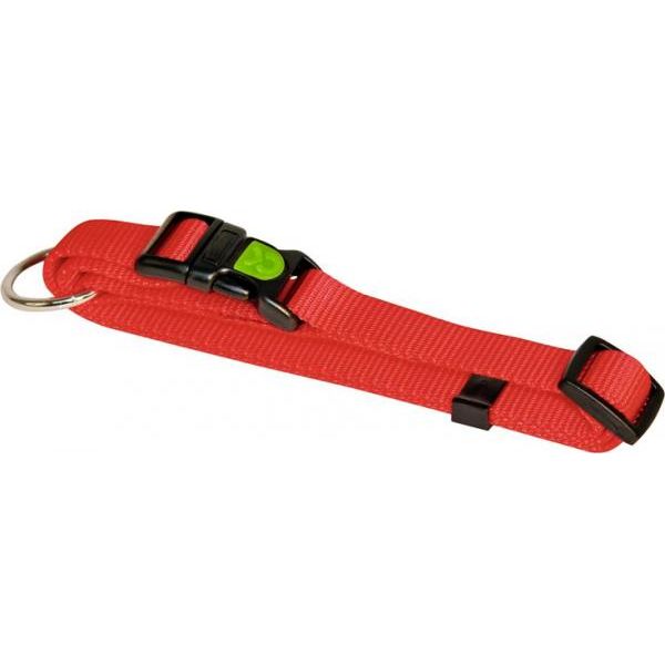 Kerbl - verstelbare halsband - rood - 20-35cm x 10mm | Halsbanden