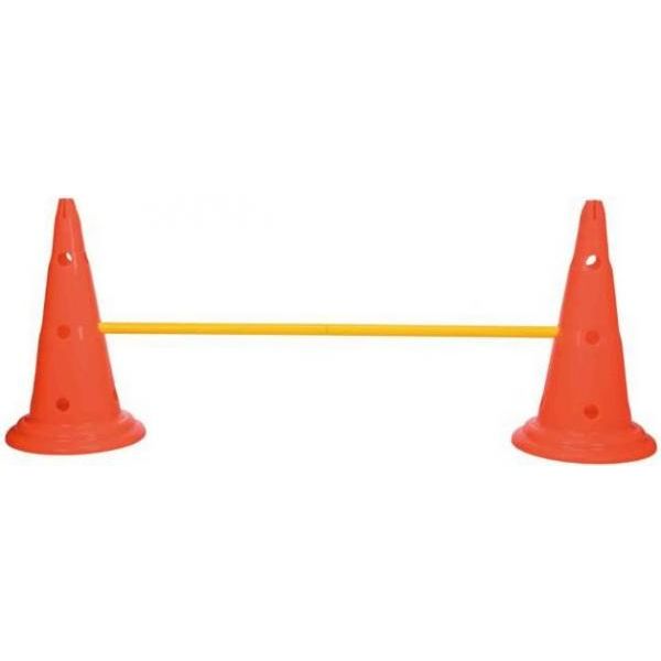 Hindernis set met pionnen (6 pionnen, 3 stangen) | Veldmateriaal