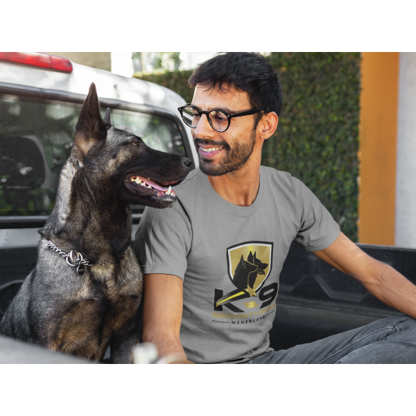 T-shirt Unisex Grijs - K9 Securitydogs | Shirts