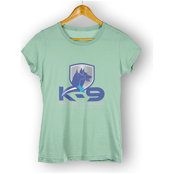 T-shirt Dames Groen - K9 Securitydogs | Shirts