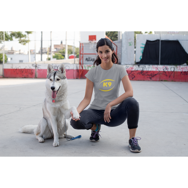 T-shirt Dames Grijs - K9 Sportswear | Shirts