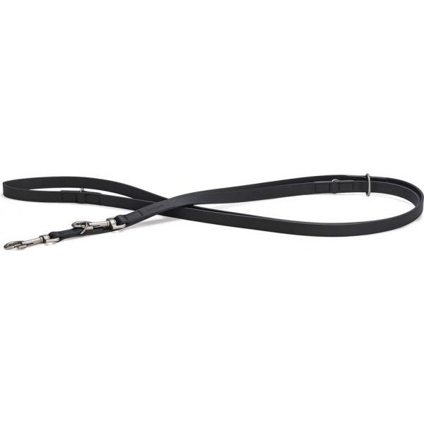 Beeztees Balacron Ax - Hondenriem - Verstelbaar - Kunstleer - Zwart - 300x2 cm | Hondenriemen