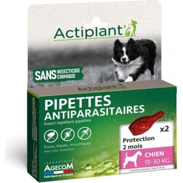 Eco Spot honden 15-30 kg - 2 pipetten | Vacht