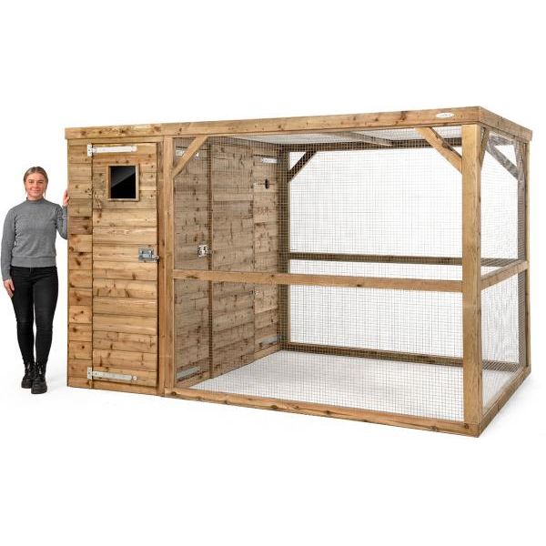 Volière Timo links | VOLIÈRES