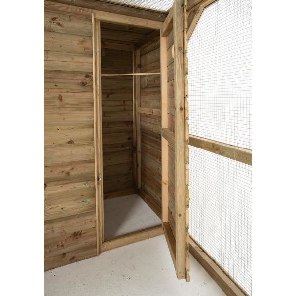 Volière Timo links | VOLIÈRES