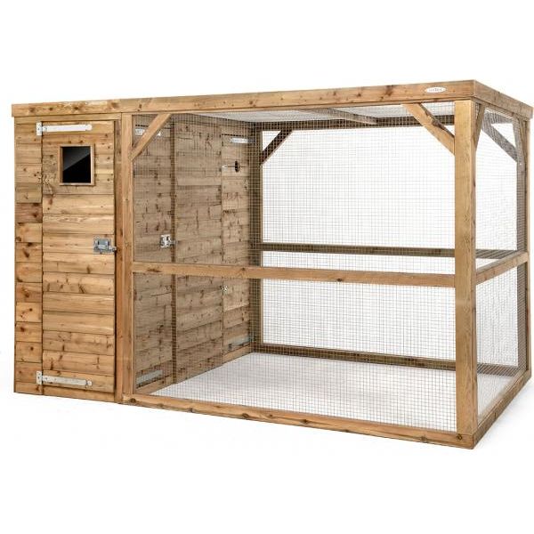 Volière Timo links | VOLIÈRES