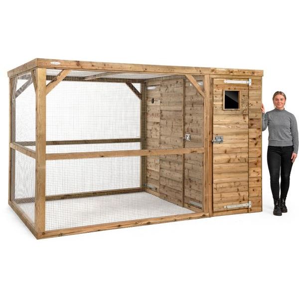 Volière Timo rechts | VOLIÈRES