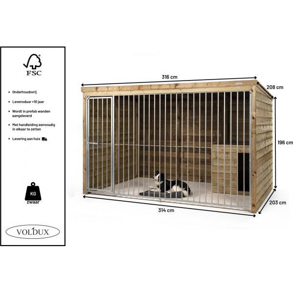 Hondenkennel Max | Complete kennels