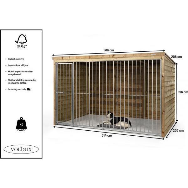 Hondenkennel Beer | Complete kennels