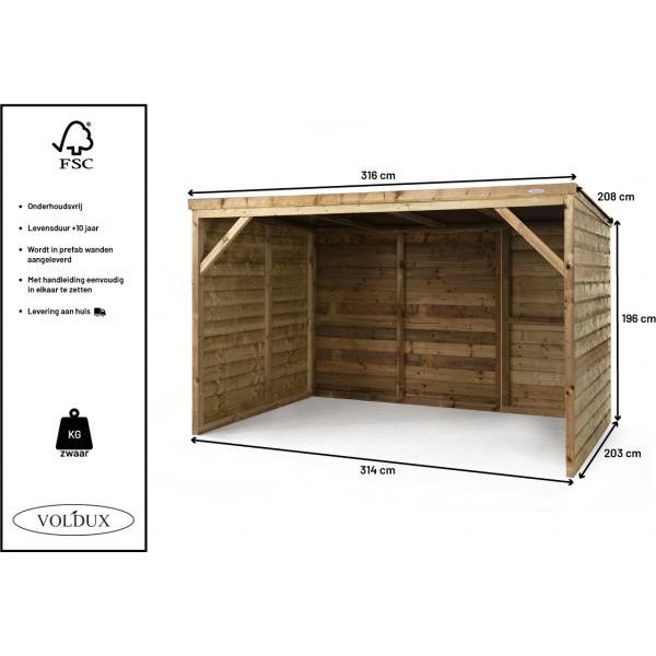 Schuilstal Lente | Verblijven