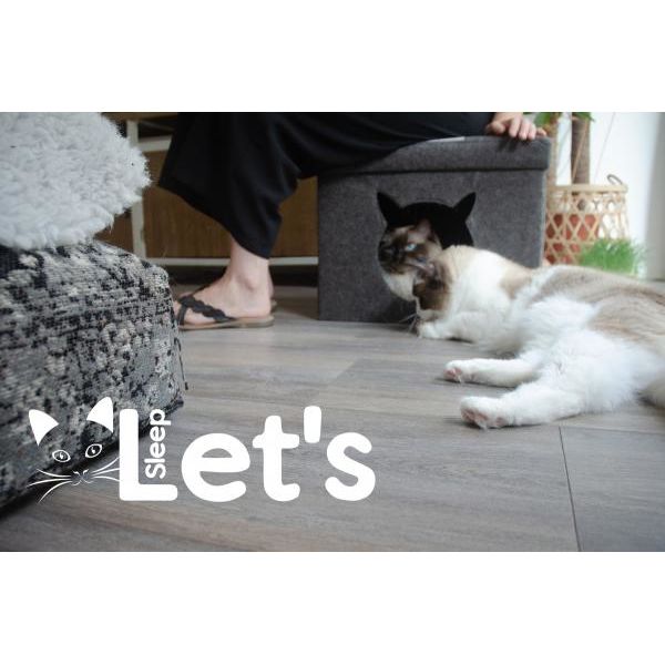 Let'S Sleep Pet Cube Licht/Donker Grijs | Manden