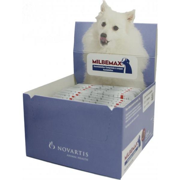 Milbemax Kauwtabletten Hond Klein Chewy 4 Tabletten 5 kilo | Algemene gezondheid