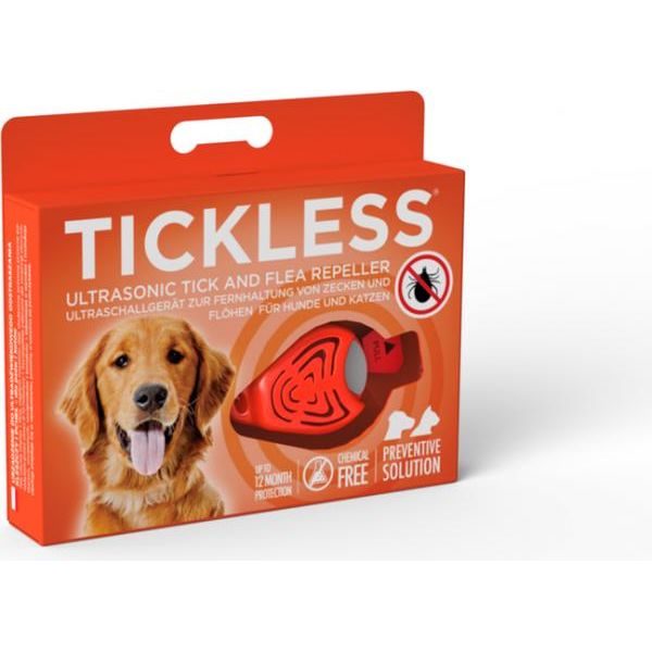 Tickless Pet Oranje Tot 12 Maanden Bescherming | Vacht
