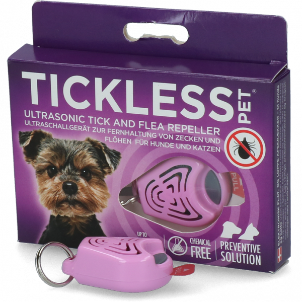 Tickless Pet Roze Tot 12 Maanden Bescherming | Vacht