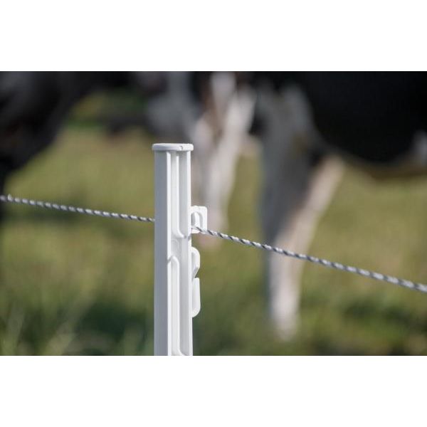 ZoneGuard Instappaal 105cm wit | Palen