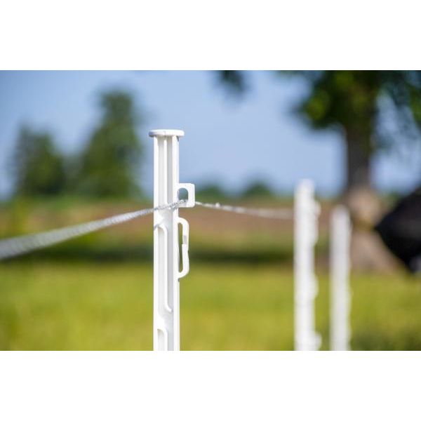 ZoneGuard Instappaal 105cm wit | Palen