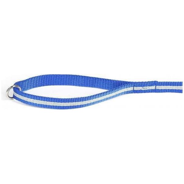 IDC® nylon lijn - met handvat - 19 mm x 1,8 m - Blauw | Hondenriemen