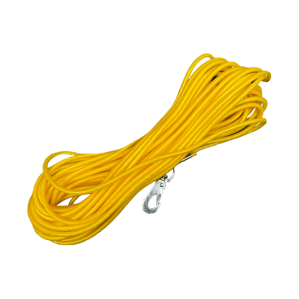 Aanleglijn - Geel - 5mm x 15m | Veiligheid
