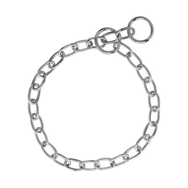 Correctieketting ovale schakel - Verchroomd - 3,2mm x 50cm