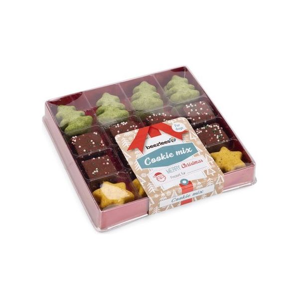 Honden kerstkoekjes mix - 32 stuks