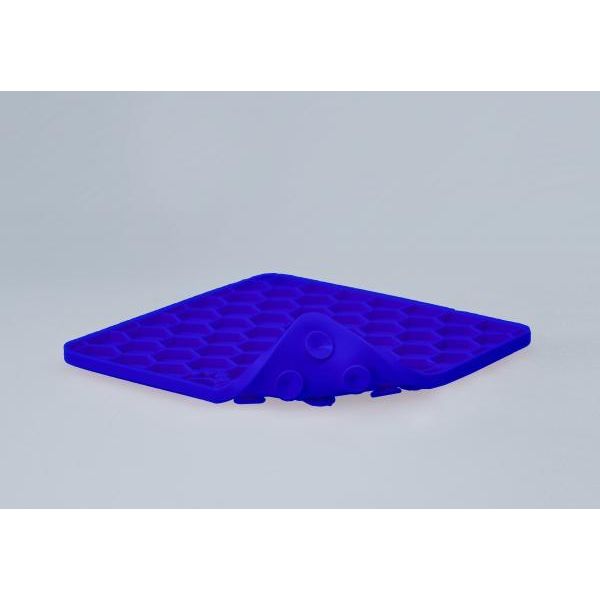 Eat Slow Live Longer Fun &amp; Relax Lick Mat Blauw | Kussens
