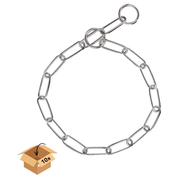 Correctieketting lange schakel - Verchroomd