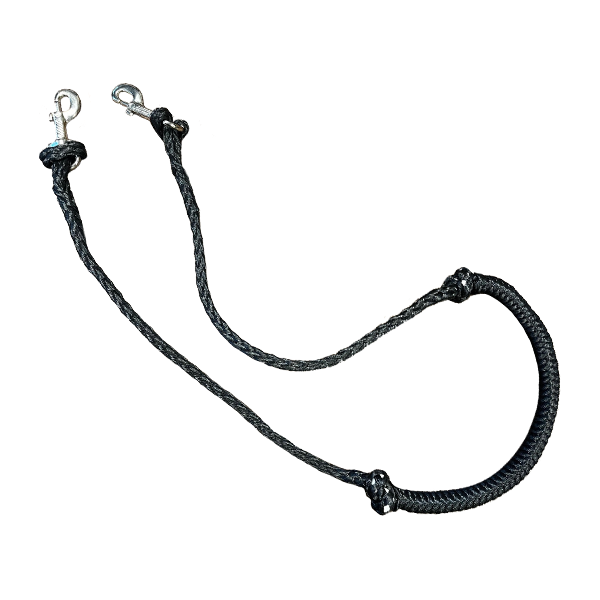 Jogginglijn - Zwart - 127,5cm | Hondenriemen