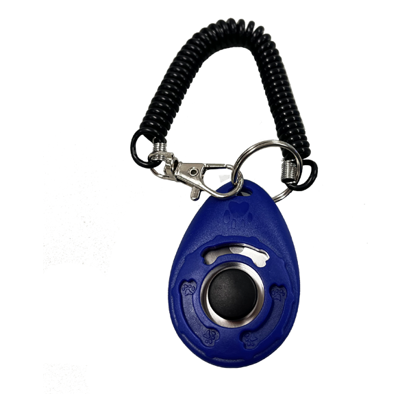 Training clicker hond - Blauw - 6,3 x 4,5 cm | Appèl - gehoorzaamheid