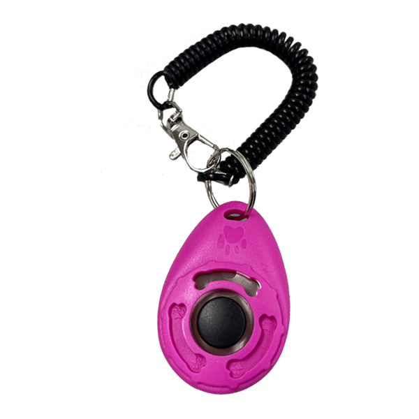 Training clicker hond - Roze - 6,3 x 4,5 cm | Appèl - gehoorzaamheid