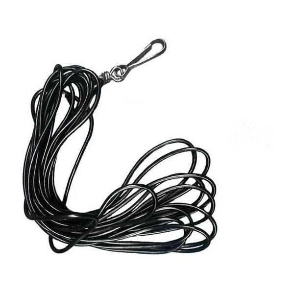 Aanleglijn - Zwart - 3mm x 5m | Veiligheid