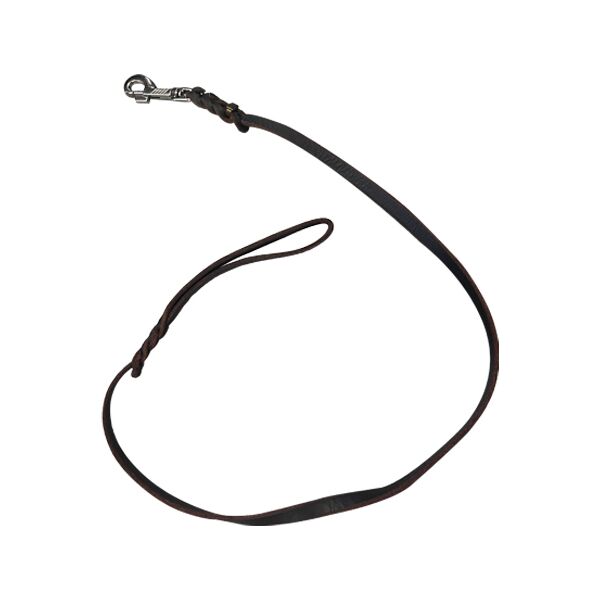 Leren hondenriem  - 18mm x 1,8m  - met handvat | Hondenriemen