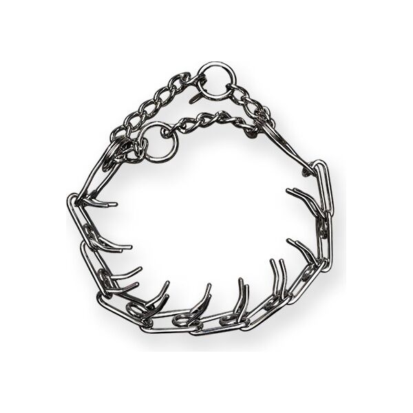 Prikhalsband hond - 9 schakels - 3,8mm - Verchroomd | Correctie halsbanden