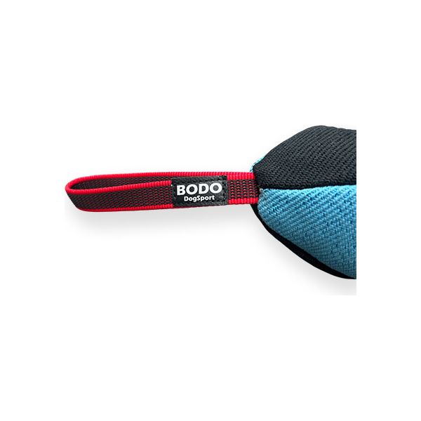 BODO honden bijtrol rugbybal - Katoen/Nylon - 16x10cm | Bijtrollen en kussens