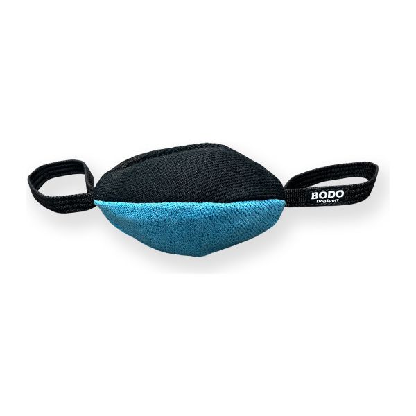 BODO honden bijtrol rugbybal - Katoen/Nylon - 16x10cm | Bijtrollen en kussens