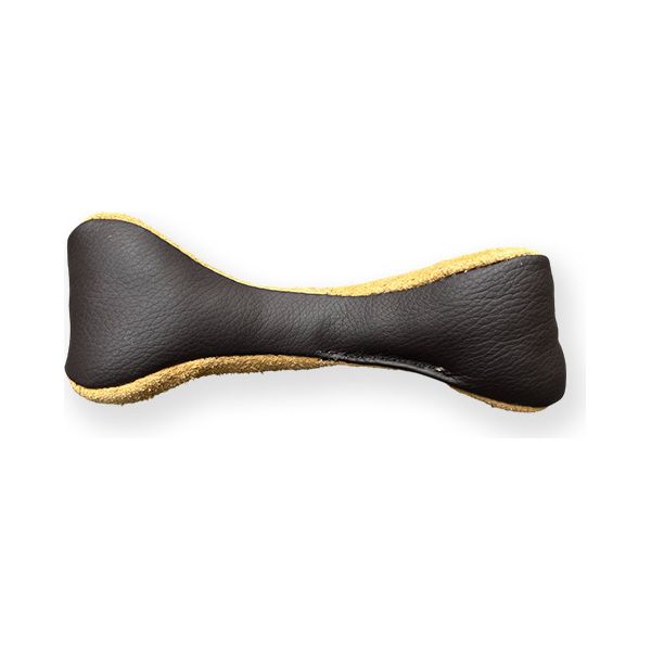 BODO bijtrol hondenbot - Leer  - 22x5cm - Zonder handvaten | Bijtrollen en kussens