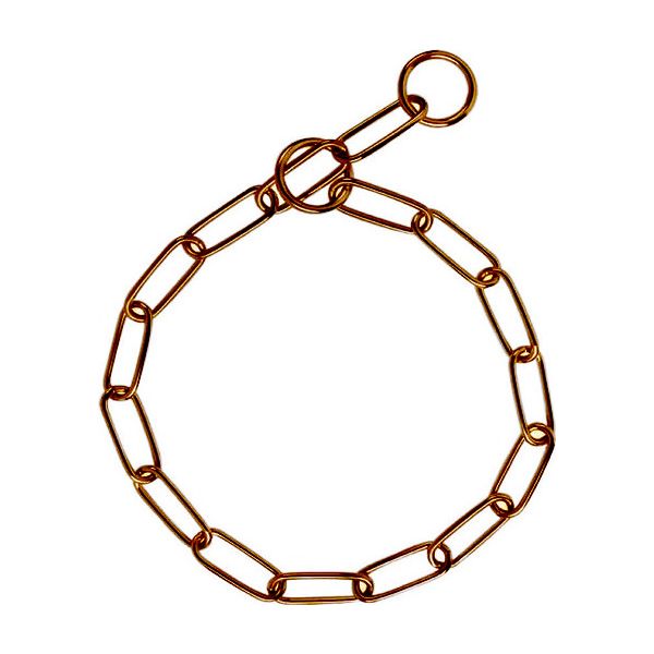 Slipketting lange ovale schakel - Koper | Slipkettingen