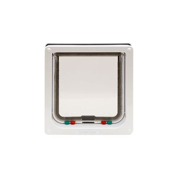 Outlet - Dogmate Hondendeur - Hondenluik - Wit - S- 23.5x25cm