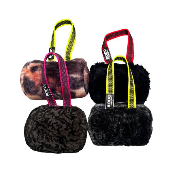 BODO roller - Pluche - 20x8cm - 1 handvat | Bijtrollen en kussens