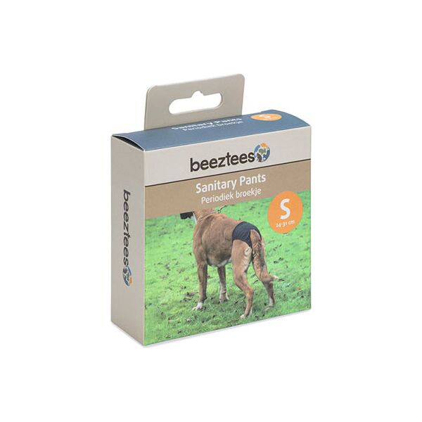 Beeztees loopsheidbroekje - Hond - Zwart - S - 24-31cm | Overige
